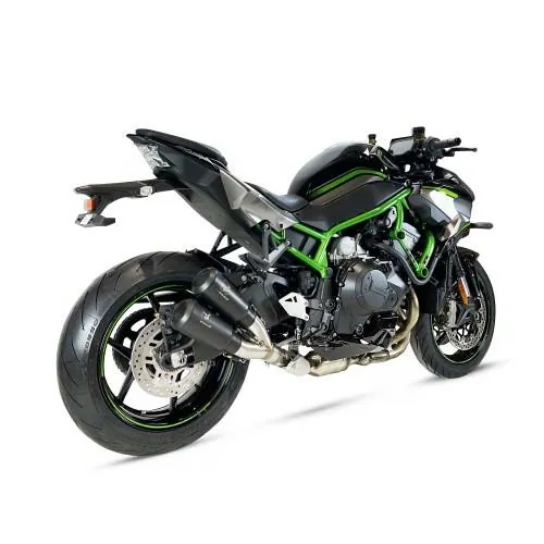 IXRACE KAWASAKI Z H2 / 2020 2026 MK2B BLACK Double Exhaust pipe AK7266SB NOT approved