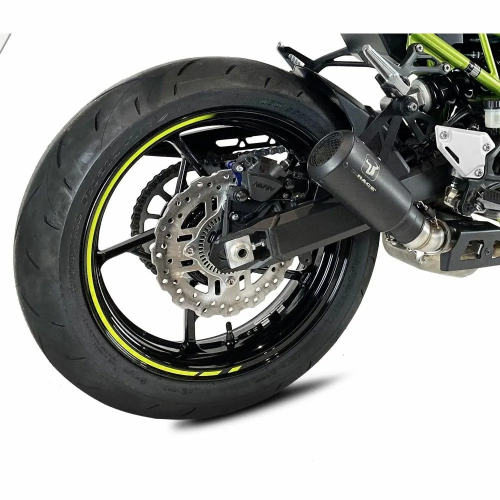 IXRACE KAWASAKI Z 900 / 2020 2024 Pot d'échappement pot MK2B BLACK AK7258SB  - EURO5+