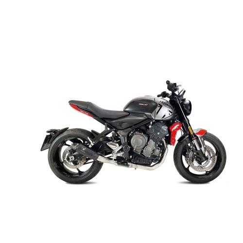 IXRACE TRIUMPH TRIDENT 660 / 2021 2026 MK2B BLACK complete line silencer AT4249SB - NOT APP