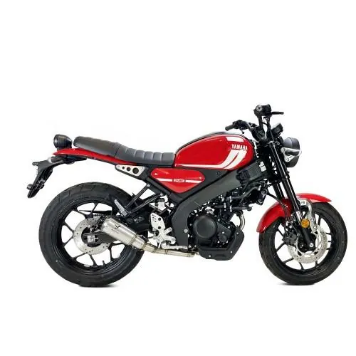 IXRACE YAMAHA XSR 125 / YZF / MT-125 / 2021 2026 MK2 INOX complete line silencer AY9240S - NOT APP