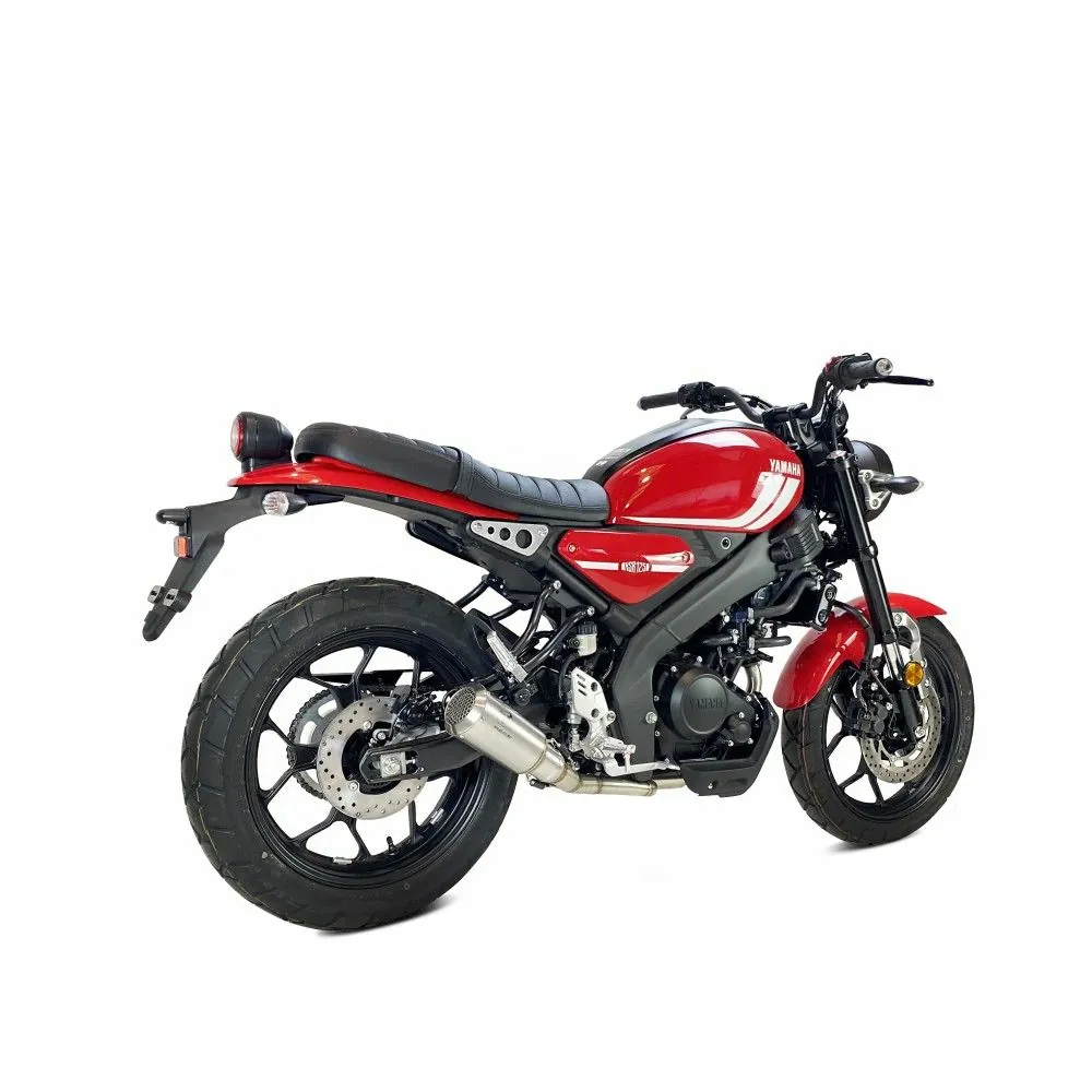 IXRACE YAMAHA XSR 125 / YZF / MT-125 / 2021 2026 ligne complète d'échappement MK2 INOX AY9240S - NON HOM