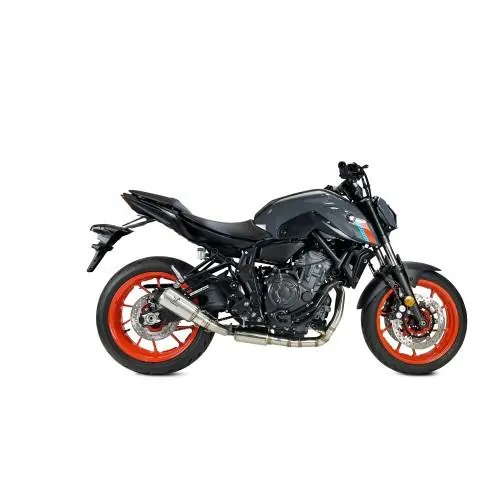 IXRACE YAMAHA MT 07 / 2021 2024 ligne complète d'échappement pot MK2 INOX AY9264S - EURO5+