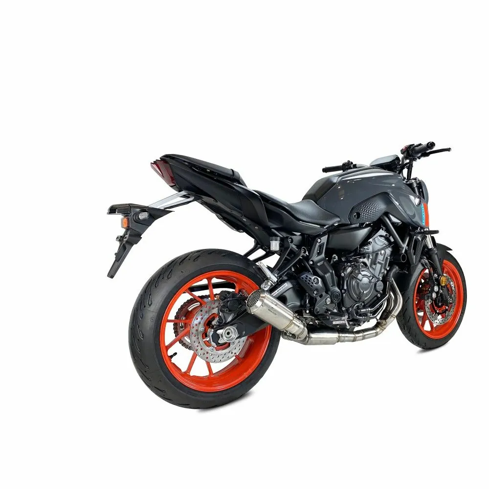 IXRACE YAMAHA MT 07 / 2021 2024 ligne complète d'échappement pot MK2 INOX AY9264S - EURO5+