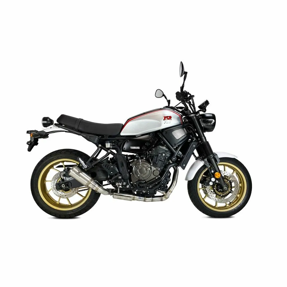 IXRACE YAMAHA XSR 700 / 2021 2024 ligne complète d'échappement pot MK2 INOX AY9258S - EURO5+