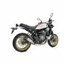 IXRACE YAMAHA XSR 700 / 2021 2024 MK2 INOX complete line silencer AY9258S - EURO5+