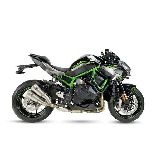 IXRACE KAWASAKI Z H2 / 2020 2026 DOUBLE pot d'échappement MK2 INOX AK7266S - NON HOM