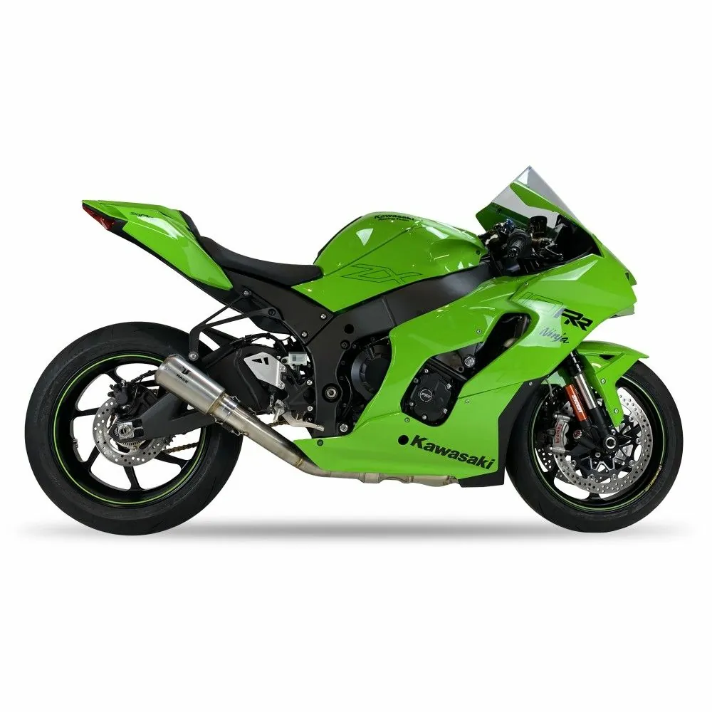 IXRACE KAWASAKI ZX 10 RR / 2021 2026 MK2 INOX silencer AK7264S - NOT app