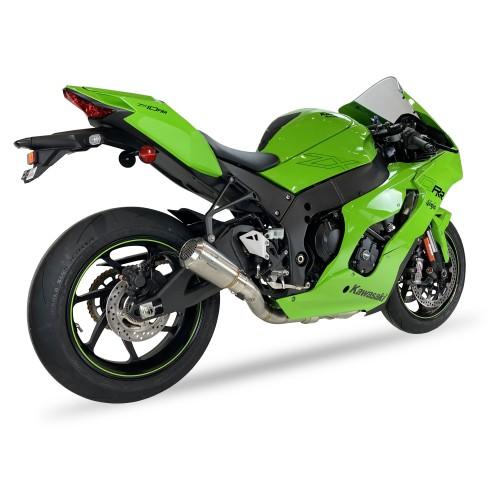 IXRACE KAWASAKI ZX 10 RR / 2021 2026 pot d'échappement MK2 INOX AK7264S - NON HOM