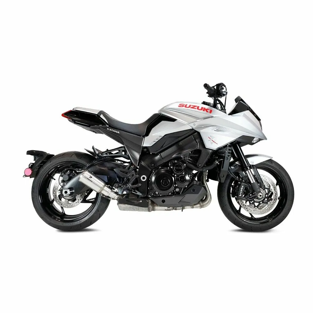 IXRACE SUZUKI GSX-S 1000 / GSX-F / KATANA / 2015 2020 MK2 INOX silencer AS8299S - NOT app