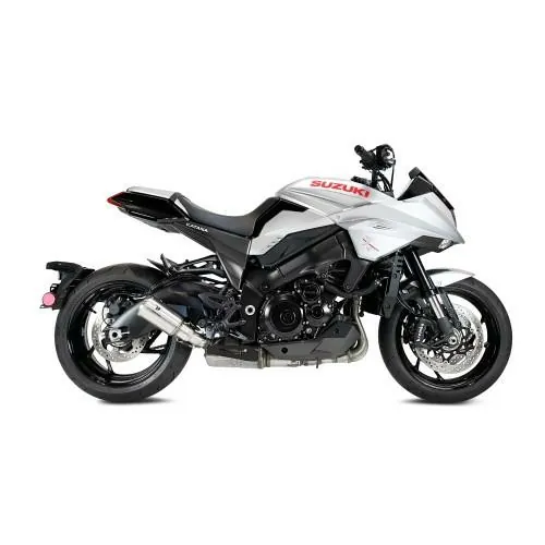 IXRACE SUZUKI GSX-S 1000 / GSX-F / KATANA / 2015 2020 pot d'échappement MK2 INOX AS8299S - NON HOM