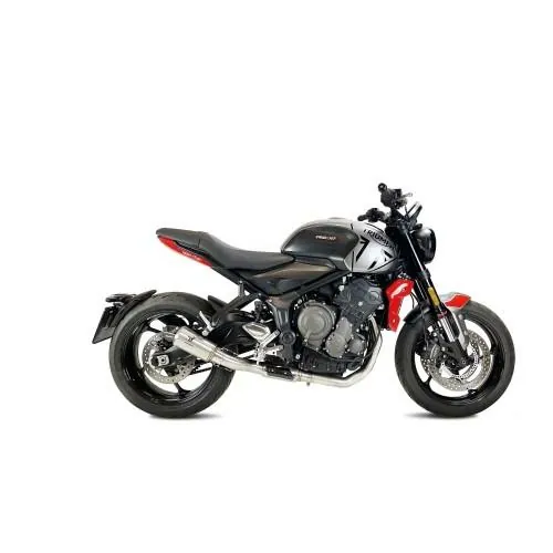 IXRACE TRIUMPH TRIDENT 660 / 2021 2026 ligne complète d'échappement pot MK2 INOX AT4249S - NON HOM