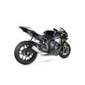 IXRACE YAMAHA YZF 1000 R1 / MT-10 / 2016 2024 pot d'échappement MK2 INOX AY9286S - NON HOM