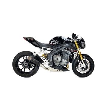 LV ONE EVO INOX/CAR LeoVince 8491E POT D'ÉCHAPPEMENT LEOVINCE TRIUMPH TIGER 800 XCX 2014 