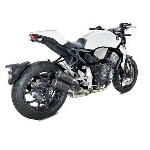 IXRACE HONDA CB 1000 R / 2018 2024 DCX2 CARBON FORGED DOUBLE exhaust pipe DH6478C2 - EURO5+