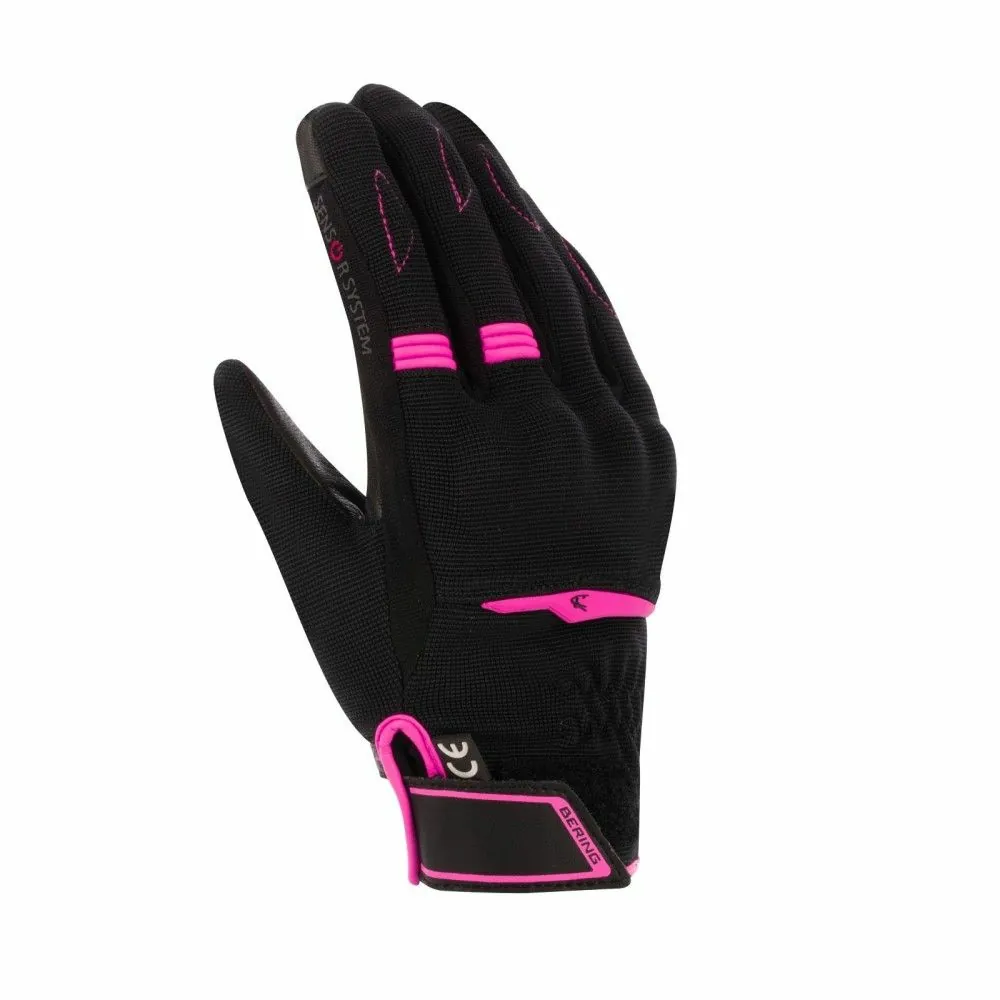 bering-gants-textile-lady-fletcher-evo-moto-femme-ete-noir-fushia-bge576