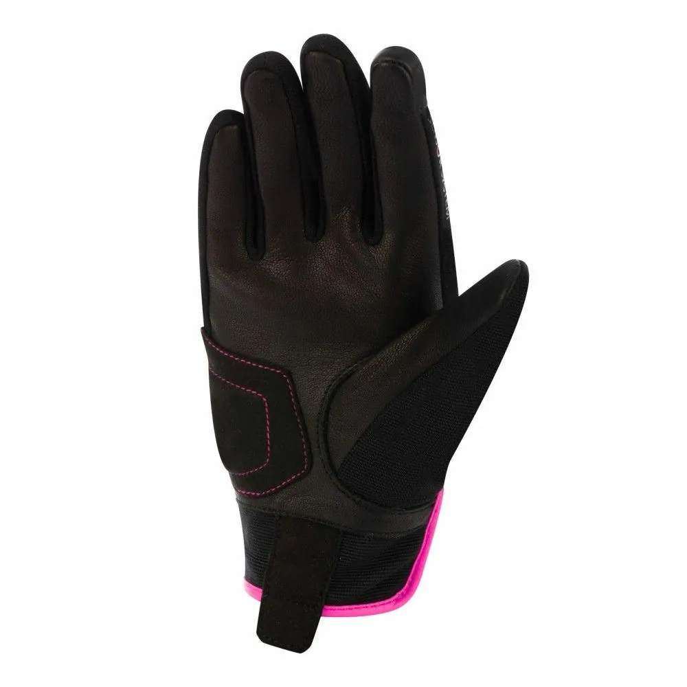 bering-lady-fletcher-evo-textile-woman-summer-motorcycle-gloves-black-fushia-bge576