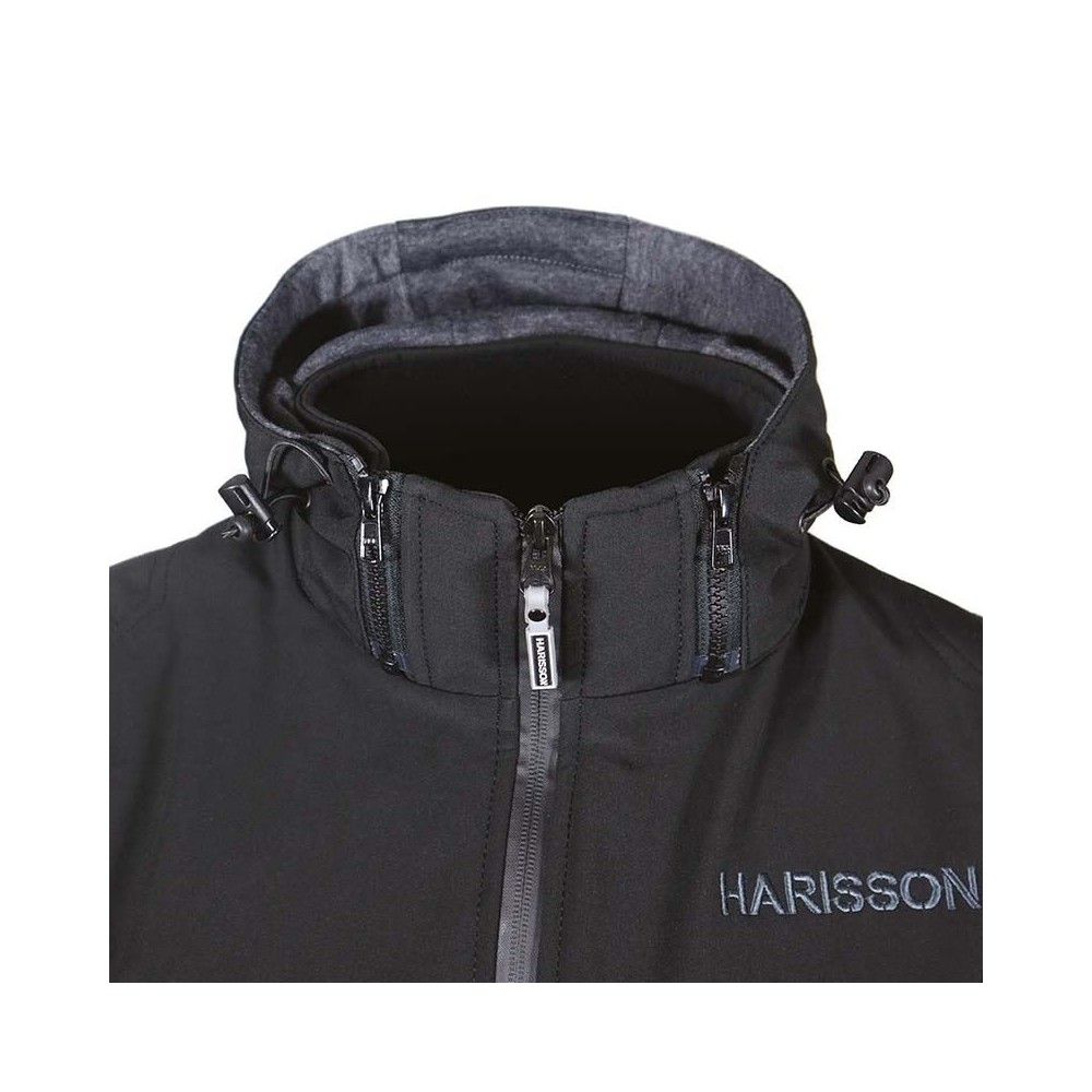 HARISSON blouson moto STEWART homme été noir