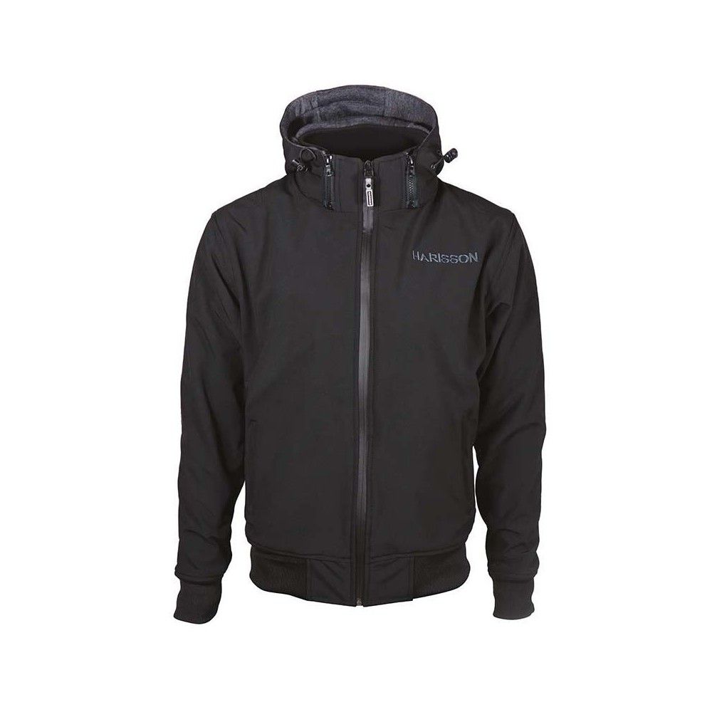 HARISSON blouson moto STEWART homme été noir