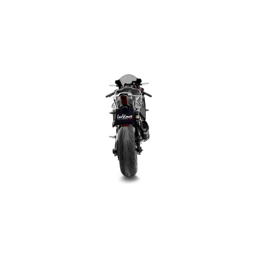 LEOVINCE YAMAHA YZF-R7 / 2021 2022 FACTORY S BLACK INOX exhaust line NOT approved 14405SB