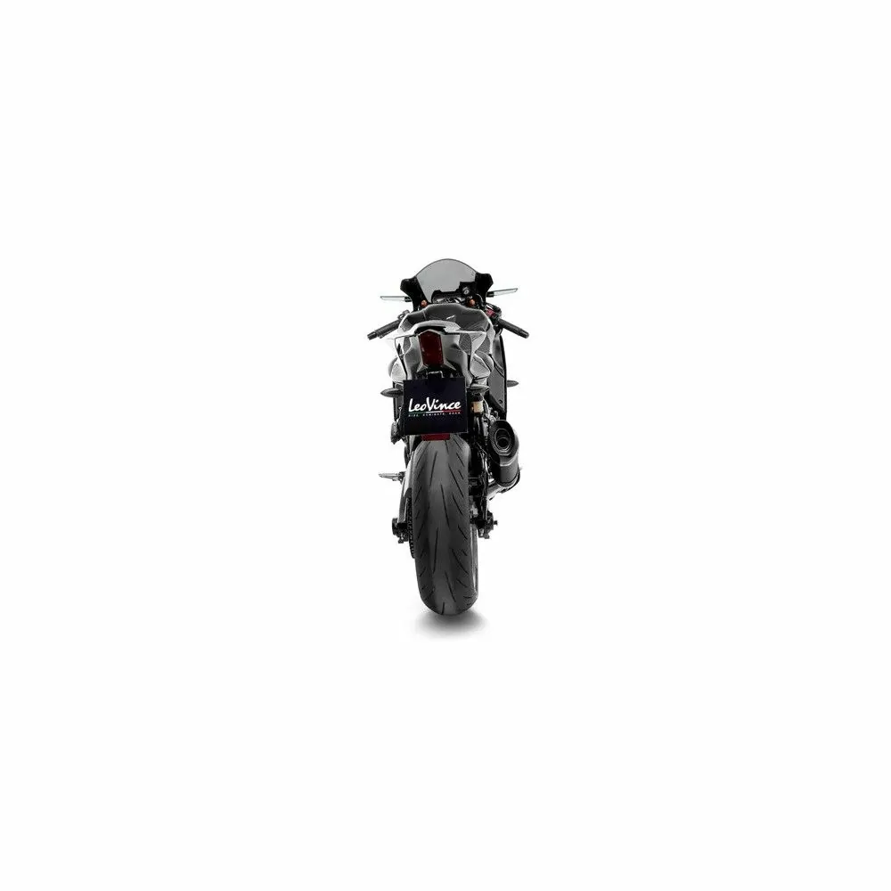 LEOVINCE YAMAHA YZF-R7 / 2021 2022 FACTORY S CARBONE ligne d'échappement NON HOM 14406S