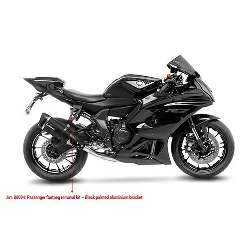 LEOVINCE YAMAHA YZF-R7 / 2021 2022 repose pied passager 80034