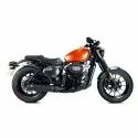IXRACE HYOSUNG BOBBER 125 / 300 / 2018 2025 GAMME CUSTOM BLACK exhaust silencer AG4022SB - NOT app
