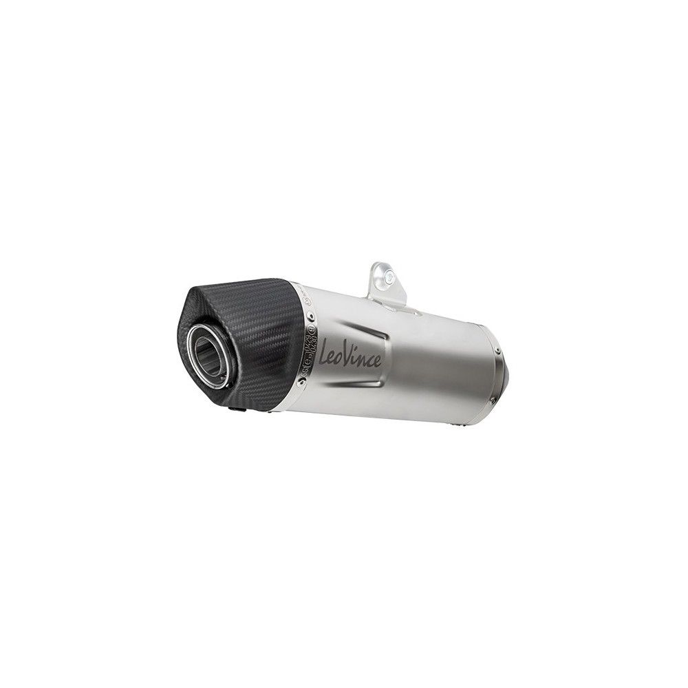 LEOVINCE HONDA FORZA 350 / 2021 2022 LV ONE EVO INOX silencer exhaust Not Approved 14407E