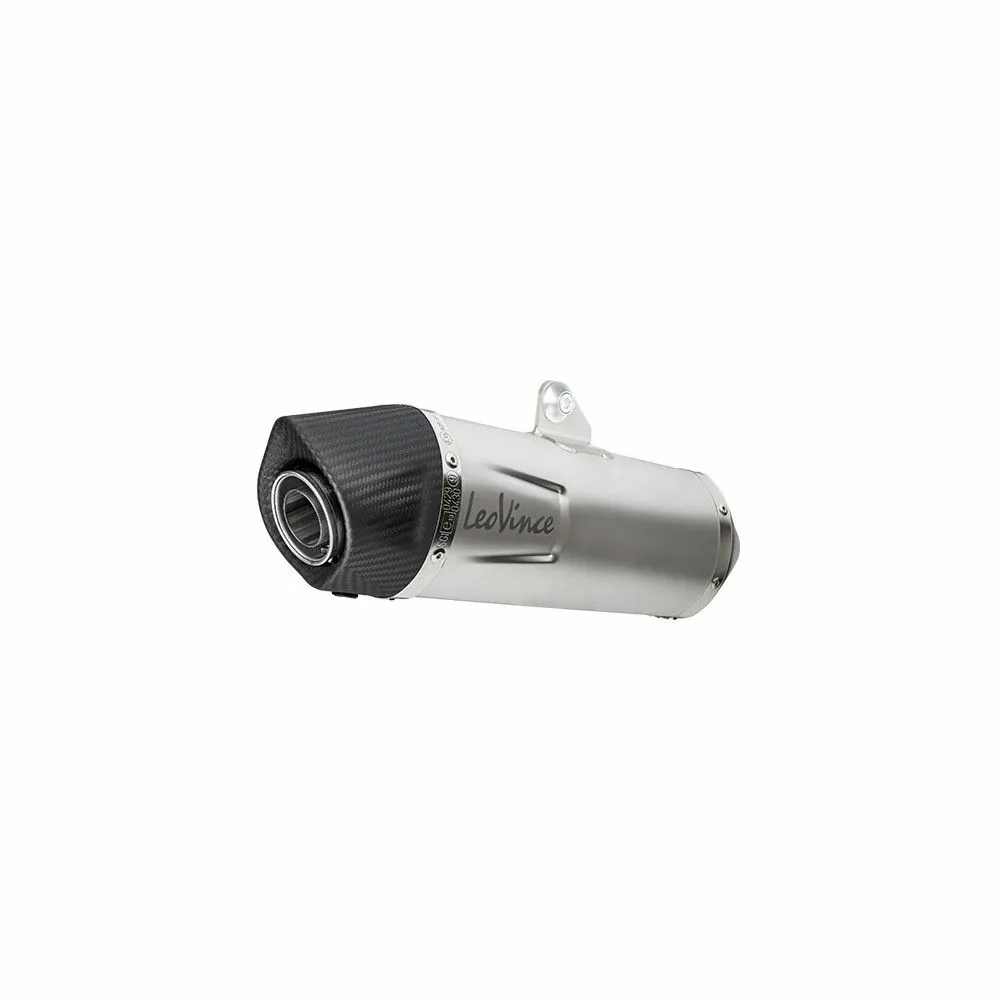 LEOVINCE HONDA FORZA 350 / 2021 2024 LV ONE EVO INOX silencer exhaust Not Approved 14407E