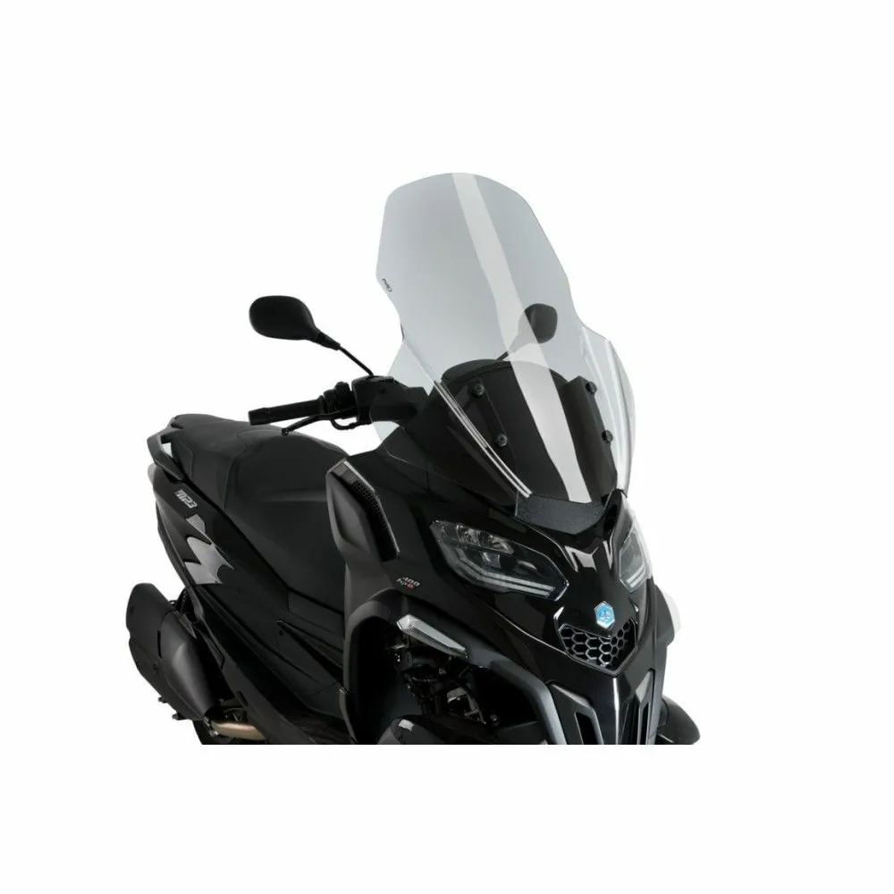 PUIG V-TECH touring windshield PIAGGIO MP3 400 / SPORT / 530 EXCLUSIVE / 2022 2026 - 21374