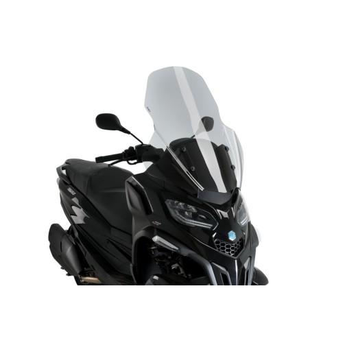 PUIG V-TECH touring windshield PIAGGIO MP3 400 / SPORT / 530 EXCLUSIVE / 2022 2026 - 21374