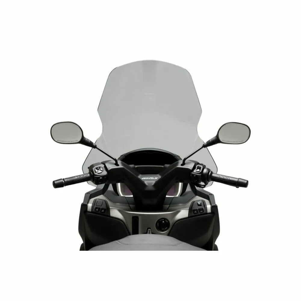 PUIG pare brise V-TECH TOURING PIAGGIO MP3 400 / SPORT / 530 EXCLUSIVE / 2022 2024 ref 21374