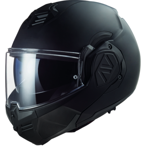 ls2-ff906-advant-solid-modular-helmet-moto-scooter-black