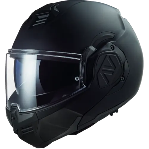 ls2-ff906-advant-solid-modular-helmet-moto-scooter-black
