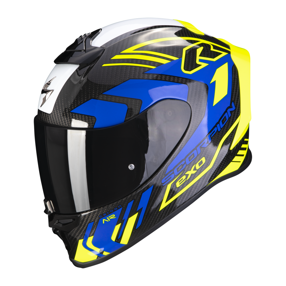 scorpion-racing-full-face-helmet-exo-r1-evo-carbon-air-supra-jet-moto-scooter-black-fluorescent-yellow-blue