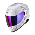 scorpion-casque-integral-exo-520-evo-air-melrose-moto-scooter-blanc-perle-rose