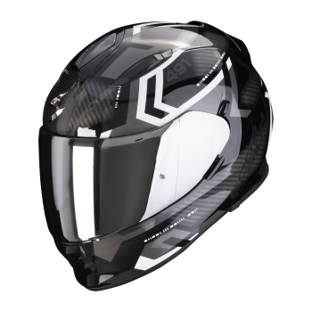 scorpion-helmet-exo-491-spin-fullface-moto-scooter-black-white