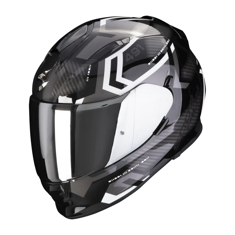scorpion-helmet-exo-491-spin-fullface-moto-scooter-black-white