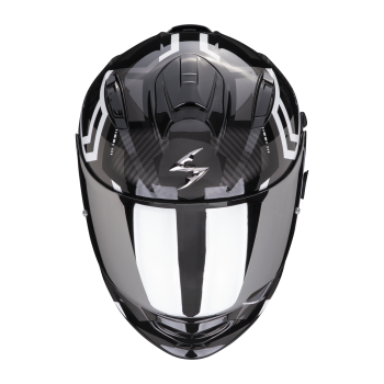 scorpion-helmet-exo-491-spin-fullface-moto-scooter-black-white