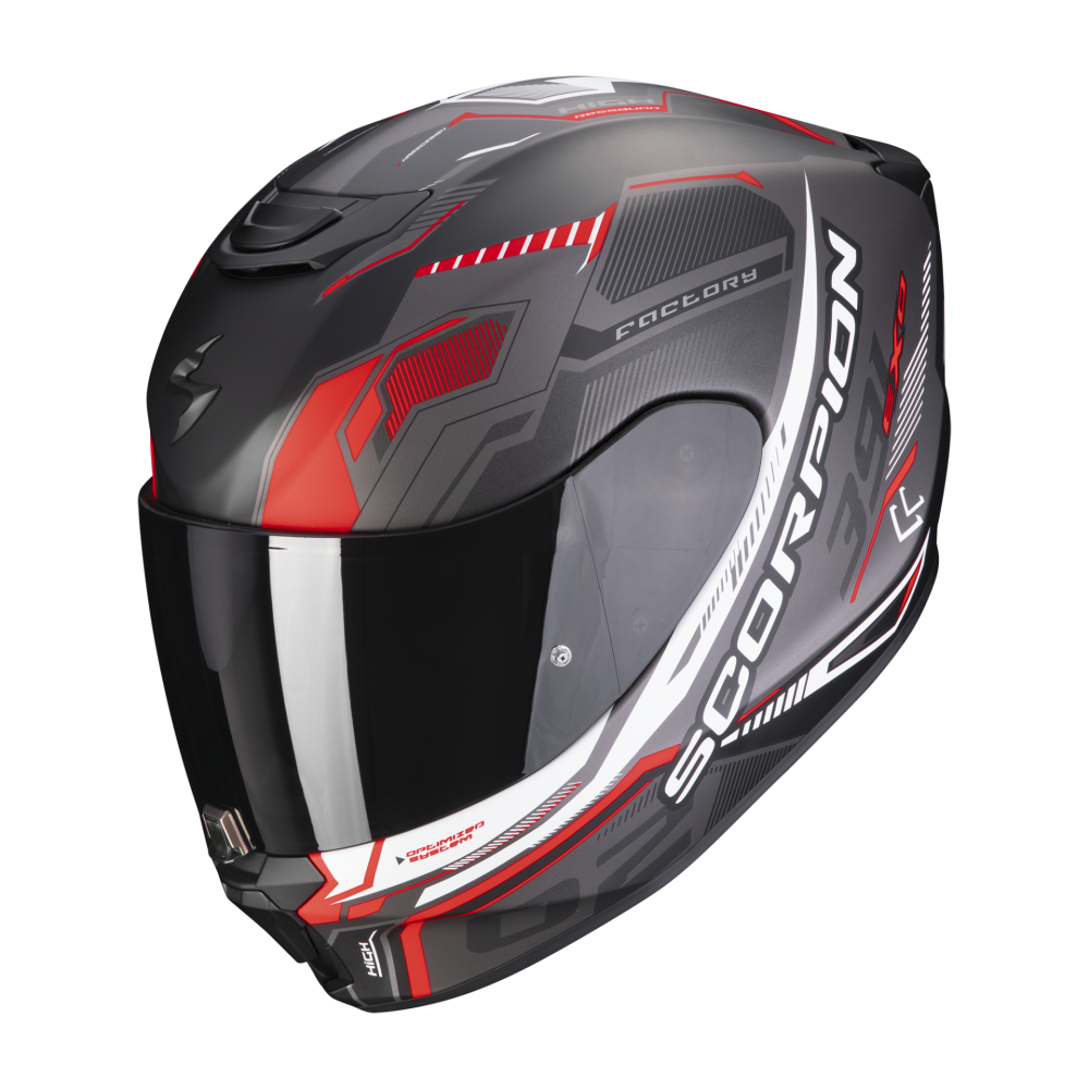 scorpion-casque-integral-exo-391-haut-moto-scooter-argent-mat-rouge