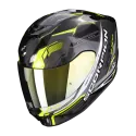 scorpion-helmet-exo-491-haut-fullface-moto-scooter-black-silver-neon-yellow