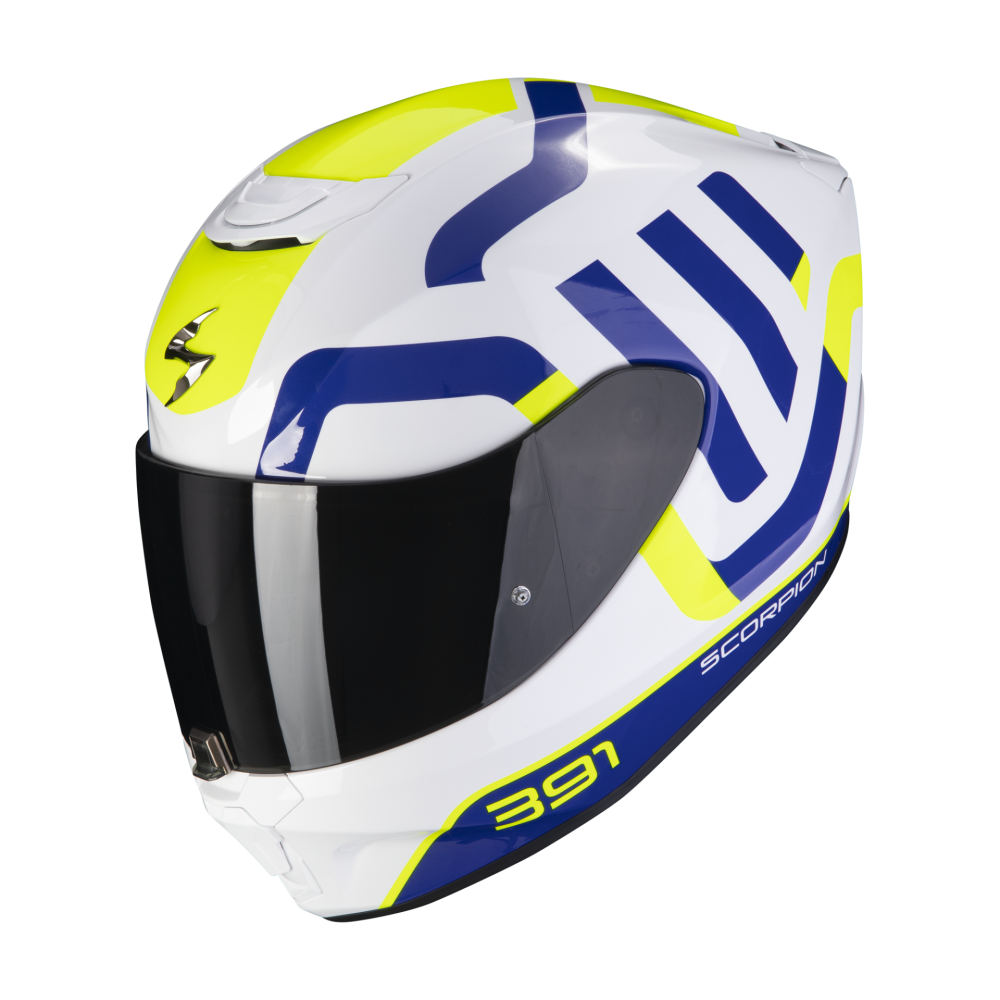 scorpion-helmet-exo-491-arok-fullface-moto-scooter-white-blue-neon-yellow