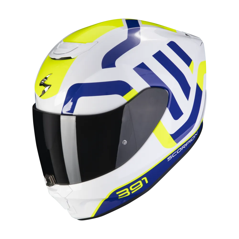 scorpion-helmet-exo-491-arok-fullface-moto-scooter-white-blue-neon-yellow