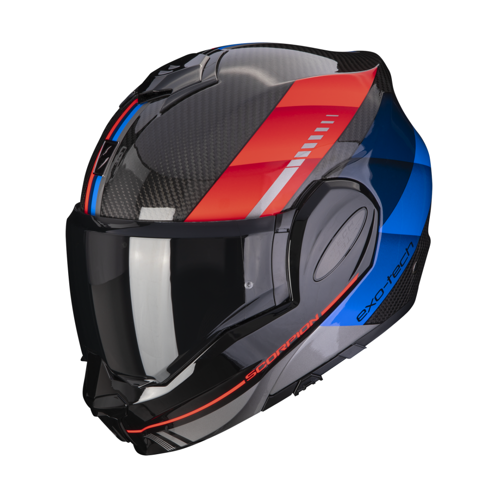 scorpion-casque-modulaire-exo-tech-evo-carbon-genius-moto-scooter-noir-bleu-rouge