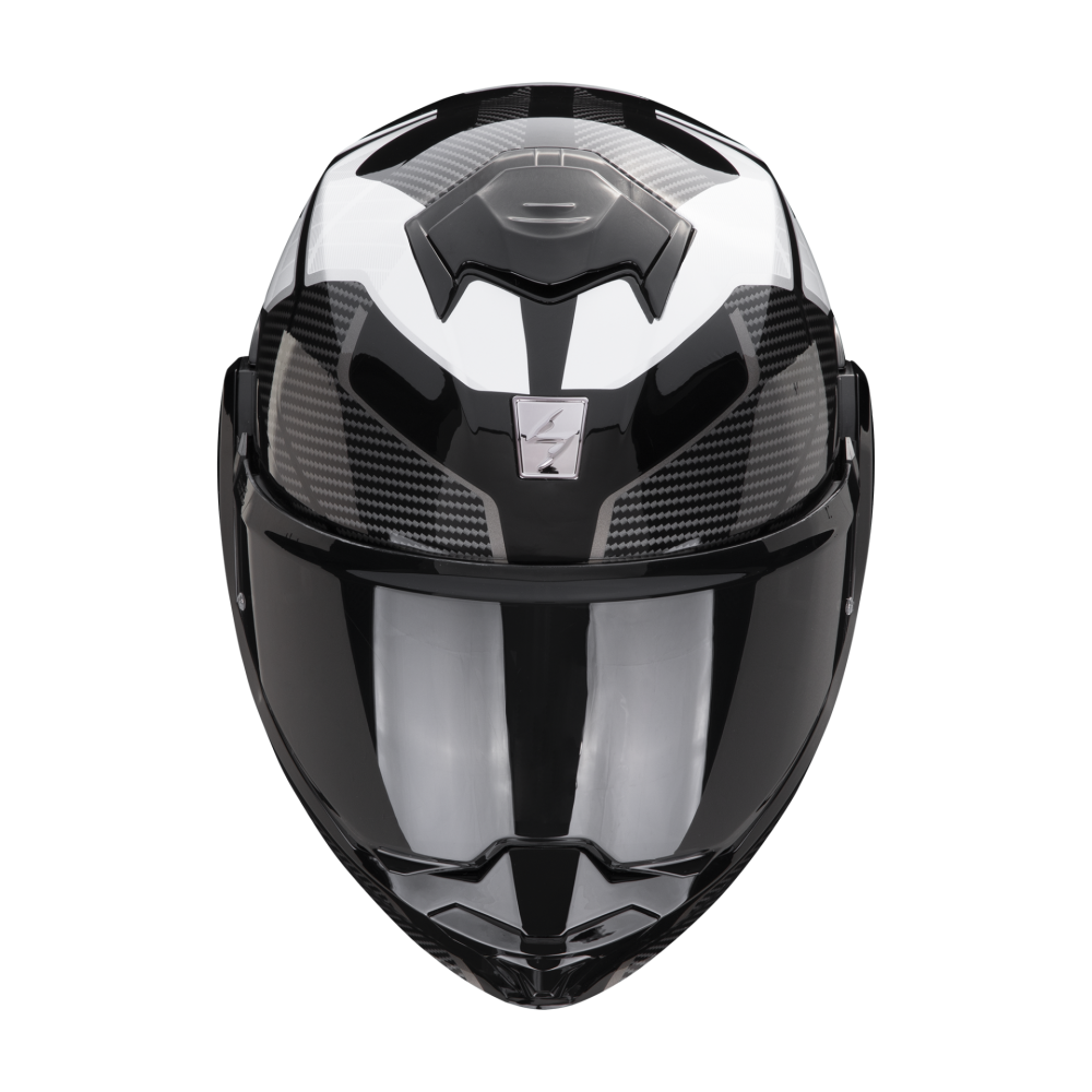 scorpion-casque-modulaire-exo-tech-evo-animo-moto-scooter-noir-blanc