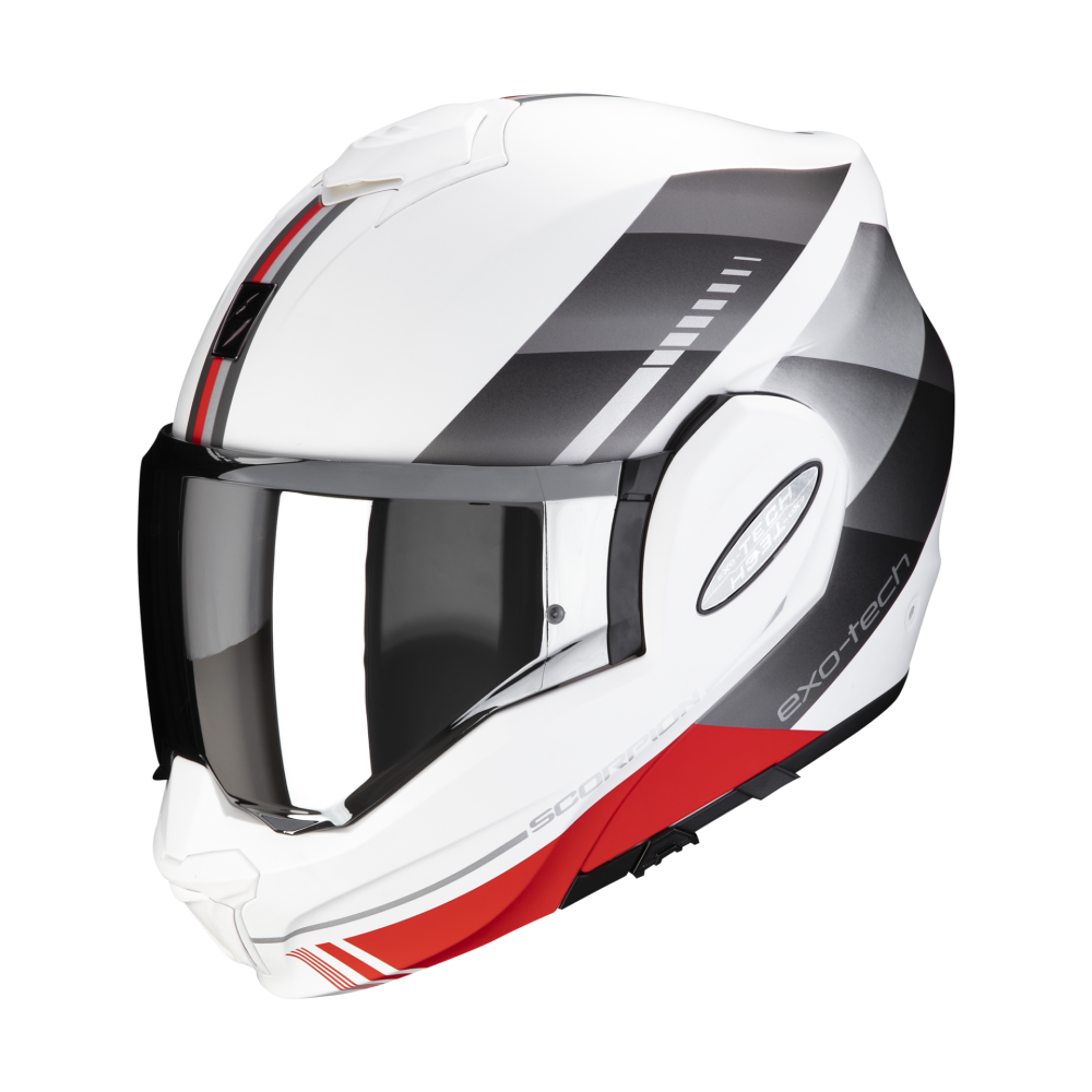 scorpion-helmet-exo-tech-evo-genre-flipback-moto-scooter-matt-white-silver-red