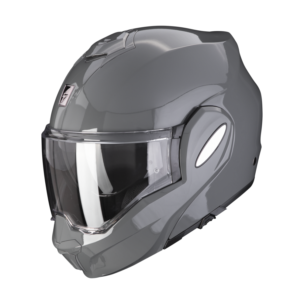 scorpion-helmet-exo-tech-evo-solid-flipback-moto-scooter-cement-grey