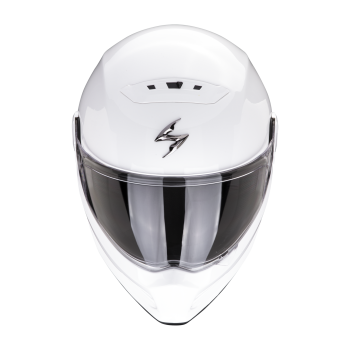 scorpion-casque-modulaire-street-fight-convert-fx-solid-moto-scooter-blanc