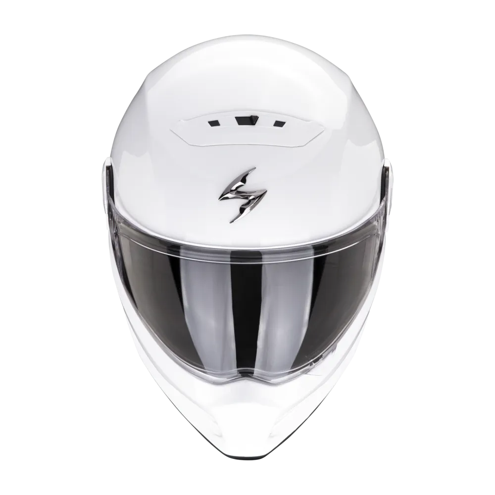 SCORPION helmet COVERT-FX SOLID modular moto scooter White
