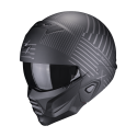 scorpion-casque-modulaire-street-fight-exo-combat-ii-miles-moto-scooter-noir-mat-argent
