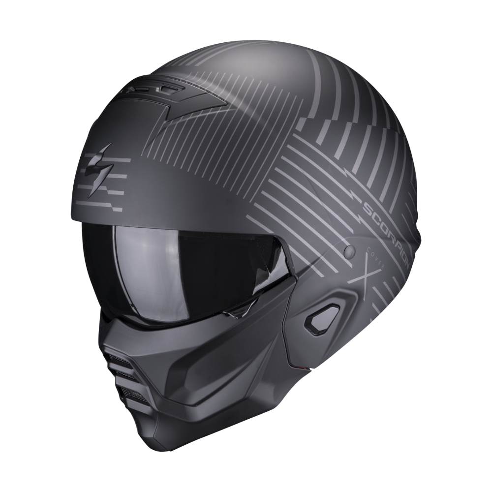 scorpion-casque-modulaire-street-fight-exo-combat-ii-miles-moto-scooter-noir-mat-argent